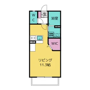 シャイン B【1階】の間取り