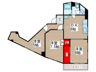 向島東田ビル【2階】の間取り