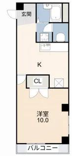 エクレールII【2階】の間取り