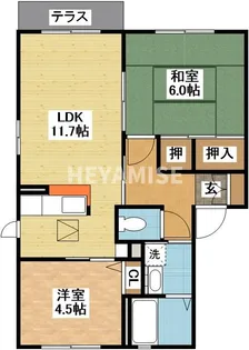 シャーメゾンY【1階】の間取り