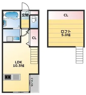 Barbizon440 B【1階】の間取り