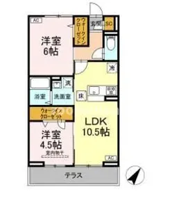 D Paina 笹下【1階】の間取り