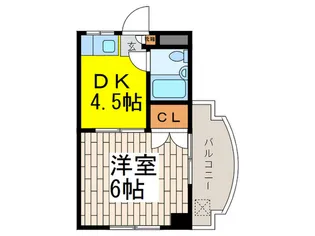 コーポ荻野【3階】の間取り