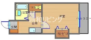 プレジールチトセ【10階】の間取り