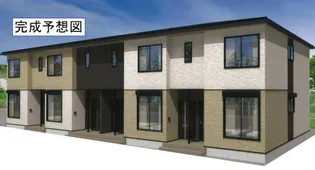 栃木県宇都宮市ゆいの杜5【アパート】の外観