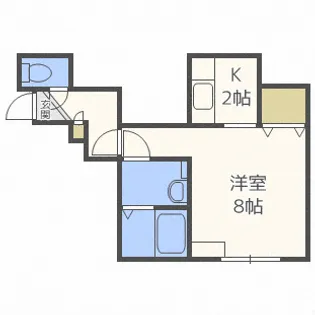 アールズコートN24【2階】の間取り