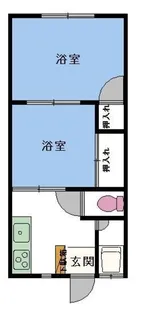 フラットカメリア【2階】の間取り