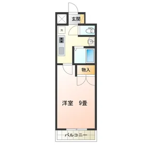 ウィンデール【2階】の間取り