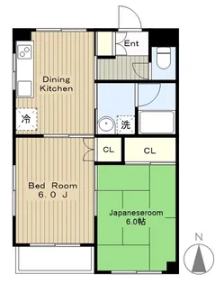 松田ハイツ【3階】の間取り