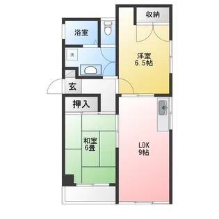 ヴィラ赤津【4階】の間取り