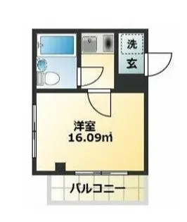 ジュネパレス草加第6【5階】の間取り