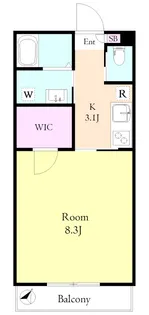 ロイヤルオーク【1階】の間取り