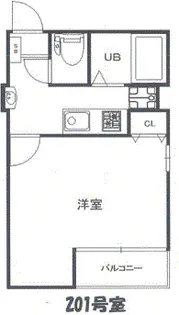 セレンディピティ高円寺【2階】の間取り