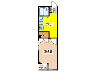 渋谷マンション【3階】の間取り