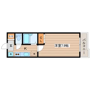 サンヴァーリオ小松島【2階】の間取り