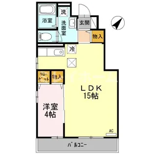 コンフォール大田中央【1階】の間取り