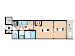 ミリアレジデンス東池袋【10階】の間取り