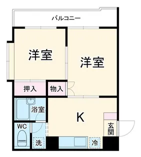 クロノス星が丘【2階】の間取り