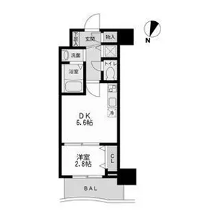 セレニテ神戸元町【3階】の間取り