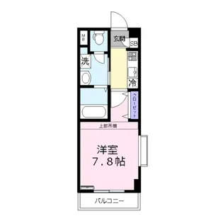 ブランドールふじみ野【4階】の間取り