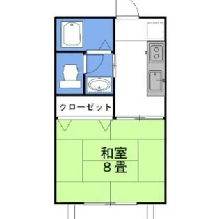 グラシアス・メール【2階】の間取り
