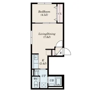 ネクステージ手稲本町【3階】の間取り