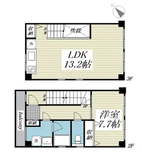 サリースマイル参番館の間取り