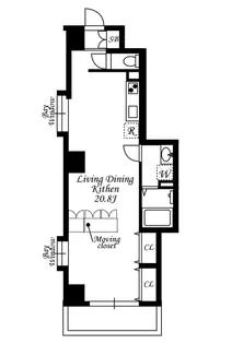 レックヒルズ【7階】の間取り