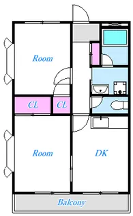ライトオブハシモト【3階】の間取り