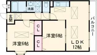 RIVER ANNE RENA(リバーアンルネ)【1階】の間取り