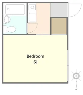 ふじハイツ【1階】の間取り