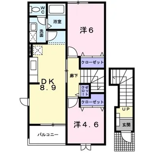 フォレIII【2階】の間取り