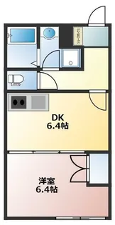 早稲田鶴巻町IMAハウス【3階】の間取り