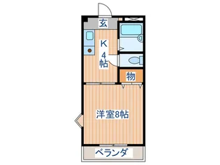 コンフォ-トシティ【3階】の間取り
