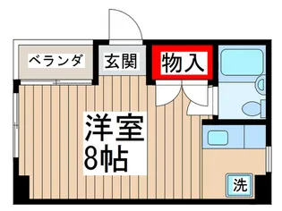 MM HILLSII【1階】の間取り