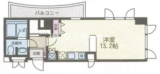 ディ クオーレ 居住【4階】の間取り