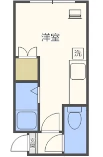 エーエムエスII【2階】の間取り