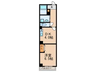 古湊第2リーフビル【3階】の間取り