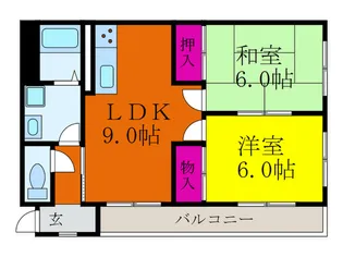 センチュリー三島【1階】の間取り