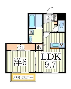 モアニおおたか【2階】の間取り