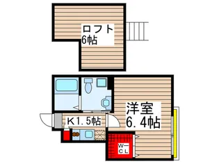 ハーモニック プレイス【1階】の間取り