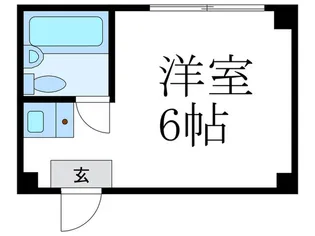 ハイツ美山【3階】の間取り