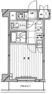 ルーブル中村橋弐番館【4階】の間取り