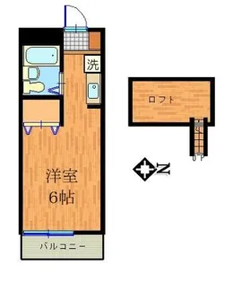 さくらハイムIV【2階】の間取り