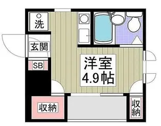 RooMS池袋本町【4階】の間取り