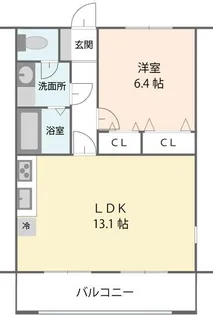 コージンハウス守谷【3階】の間取り