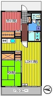 ゴールドマンション小熊PART1【1階】の間取り