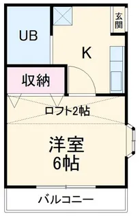 サンシャインI【2階】の間取り