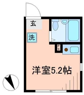 ケーンヒル田端【2階】の間取り