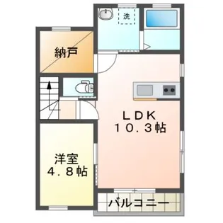 シャルマン【2階】の間取り